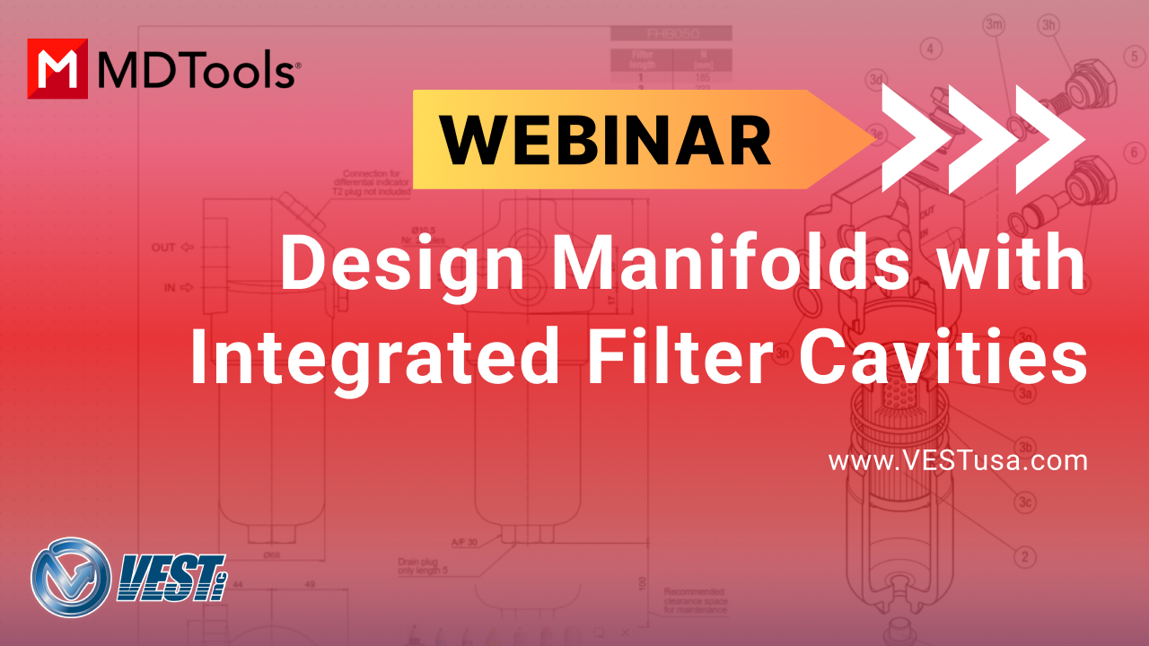 Design Manifolds with Integrated Filter Cavities